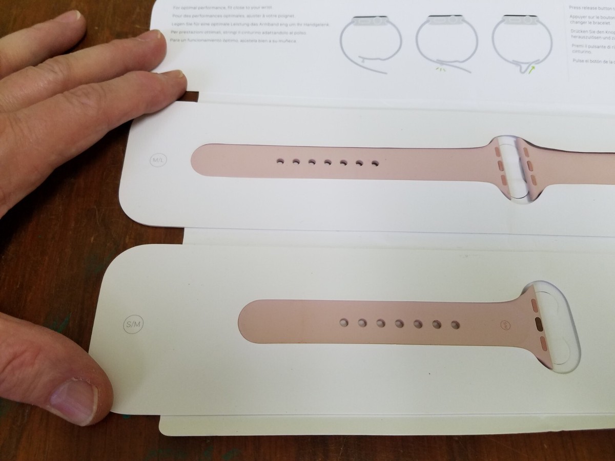 Original Apple Nike Sport Replacement Band 2017 Rose Pink W