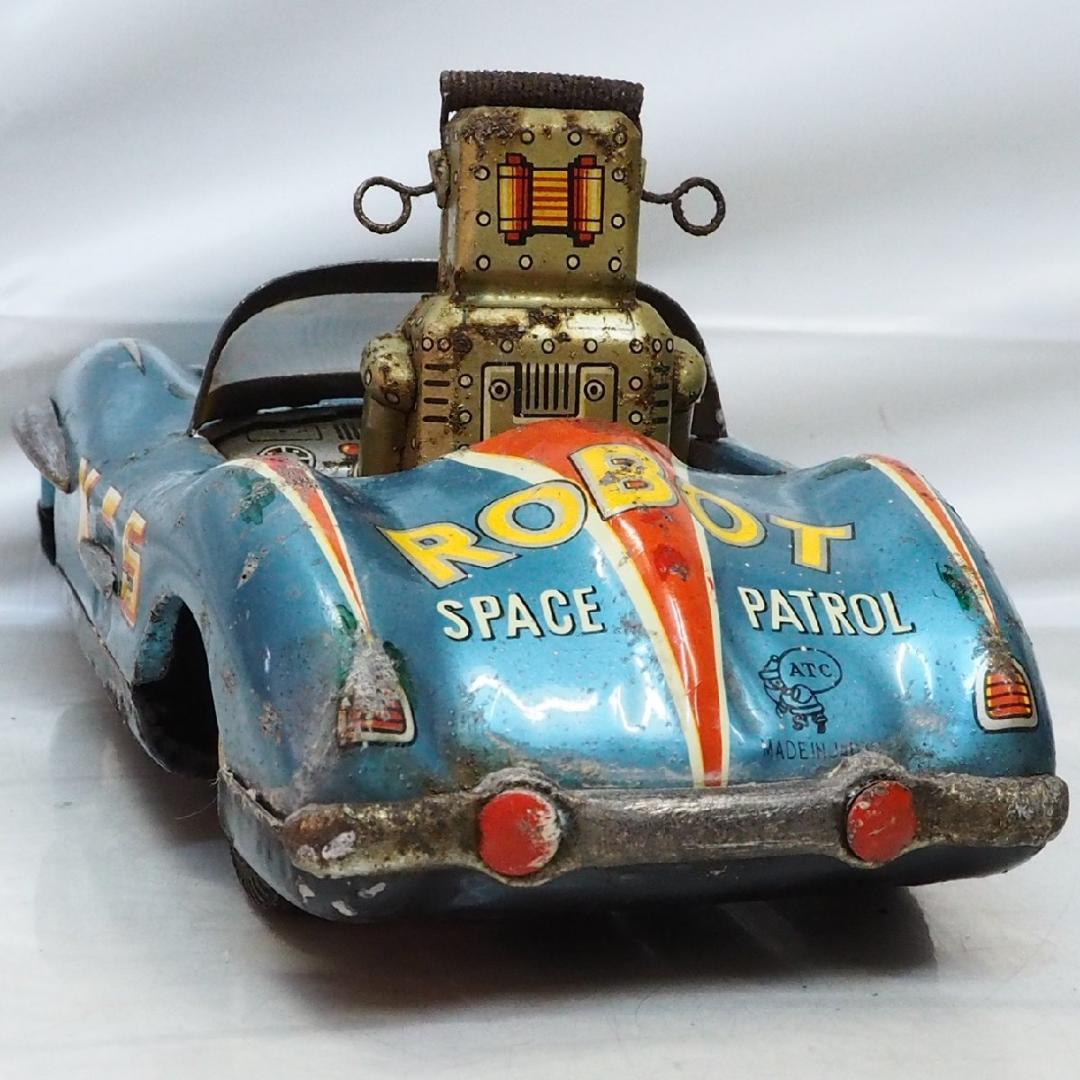Asahi Toy Mercedes Benz 300SLR ROBOT SPACE PATROL X-5 Car Asahi Toy Mercedes Benz 300SLR ROBOT SPACE PATROL X-5 Car
