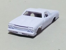 Auto World '69 Chevy El Camino Unpainted Body, Fits TJet ThunderJet and Dash