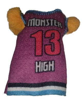 Monster High Ghoul Spirit 2022 CLAWDEEN WOLF Replacement Shirt Fits WWE Figures