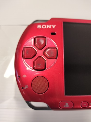 SONY PSP-3000 PSP 3000 Console Red Complete in box Region Free w/2GB- Excellent+ - Picture 9 of 21