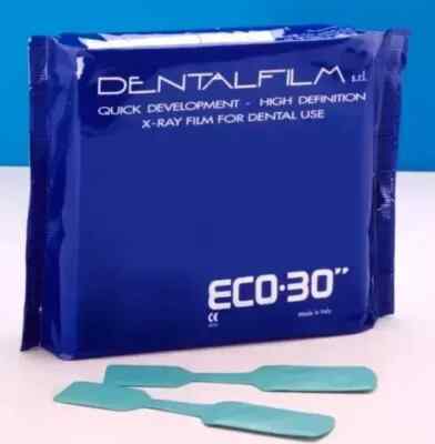 Dental Film Eco-30 Self Developing X-Ray Film With a Monobath Solution 50pcs C