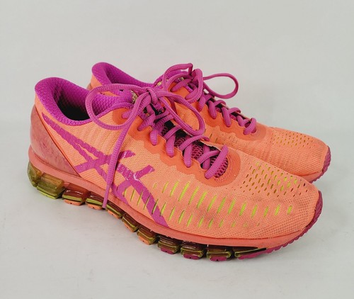 ASICS T5J6N Womens Sz Purple Orange Gel Quantum 360 Running Shoes USED | eBay ASICS T5J6N Womens Sz Purple Orange Gel Quantum 360 Running Shoes USED | eBay