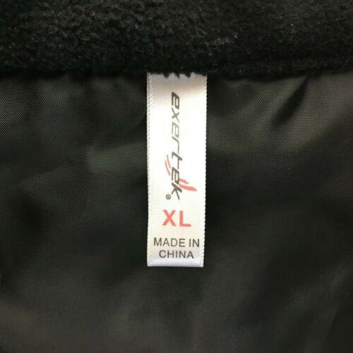 Exertek Jacket Womens XL Long Sleeve Half Zip Black Coat Pockets - Picture 3 of 5