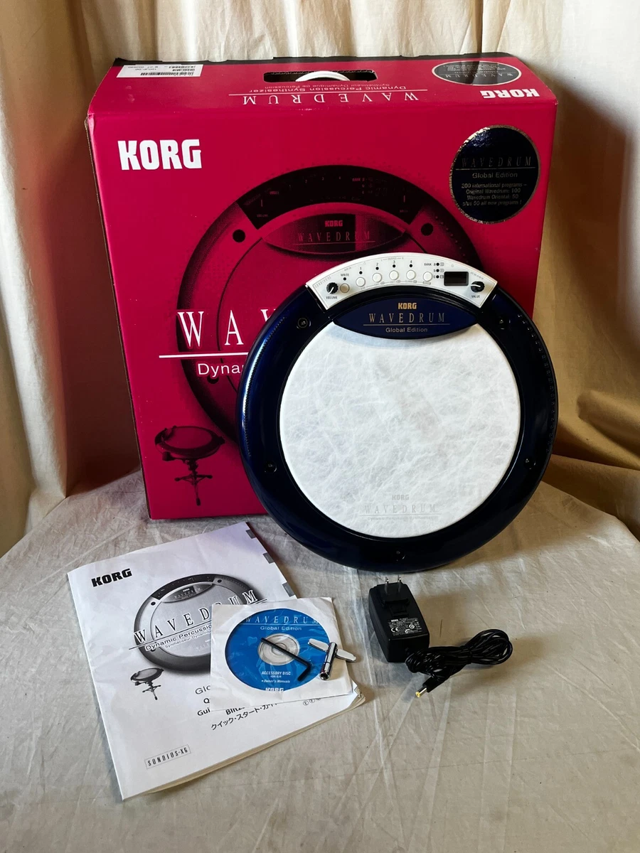 Korg Wavedrum Global Edition WD-X-GLB Percussion Synth w/ box, power supply