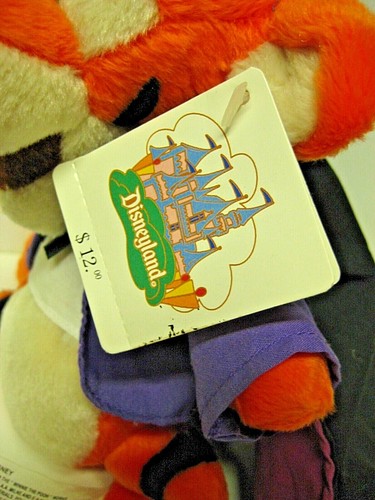 Disney Parks Halloween Dracula TIGGER Bean Bag Plush 1999 Vintage NEW NWT - Picture 3 of 3