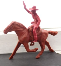 Timmee 65mm Mounted Cowboy Firing in the Air with Horse