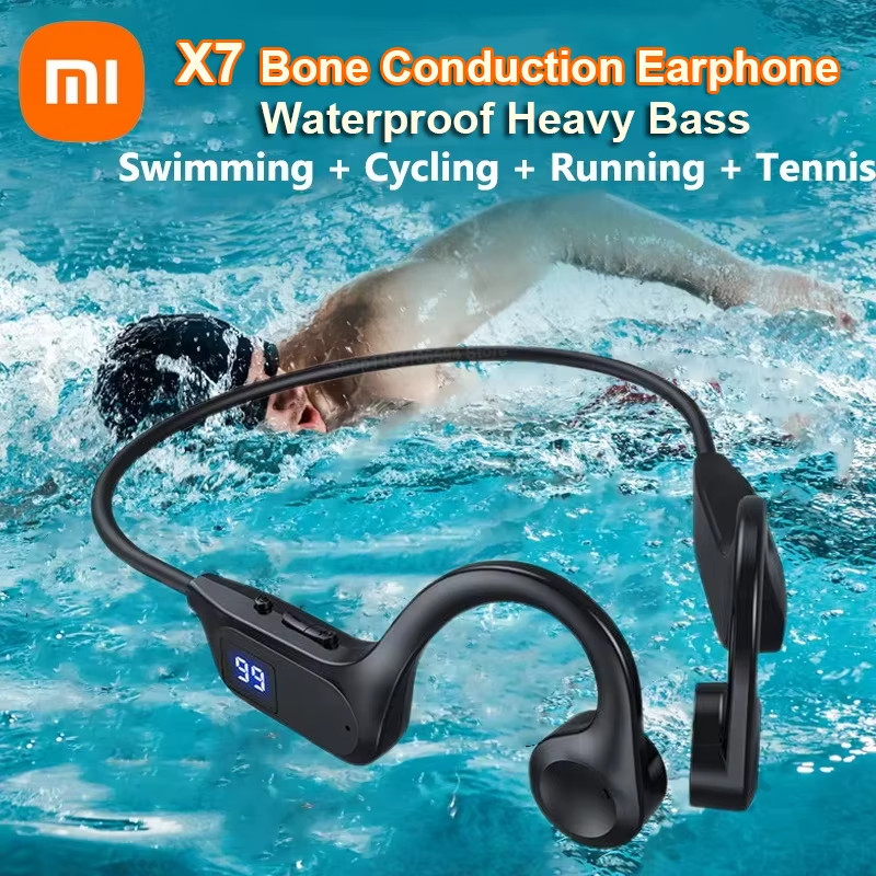 Écouteurs conduction sport X7 Sophia Bluetooth natation étanches