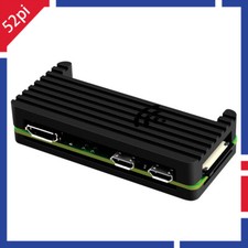 Raspberry Pi Zero 2 W Aluminum Enclosure CNC Armored Shell Case with Power