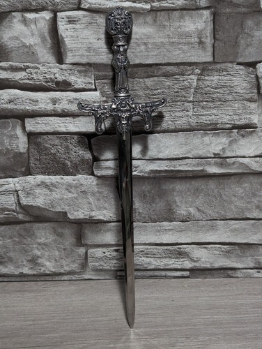 Vtg 11" Four Horsemen Apocalypse Riders Sword Letter Opener Marto Toledo Spain - Picture 7 of 8