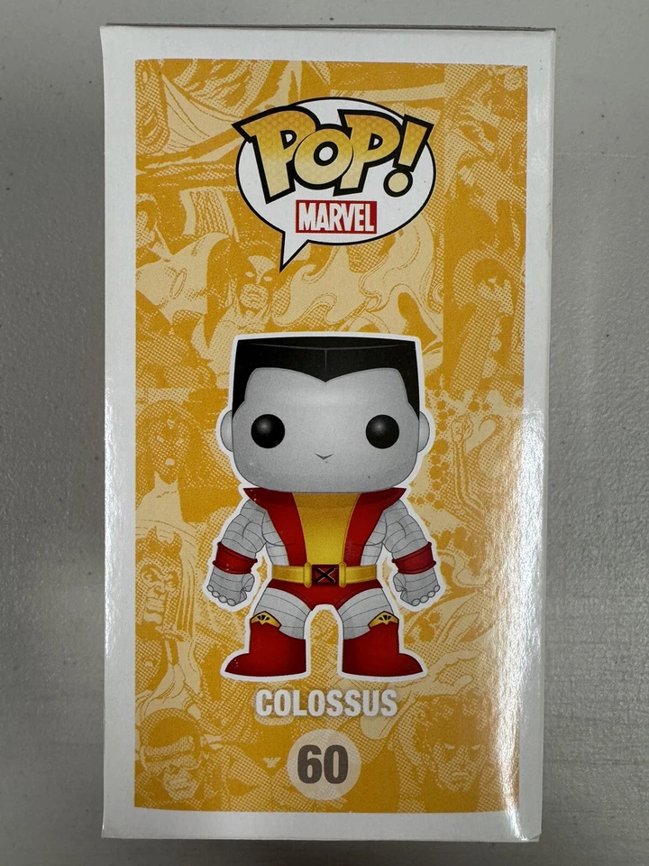 Colossus 60 ~ Marvel: X-Men ~ Vinilo Funko Pop ~ Firmado por Stefan Kapicic + P/PRO Foto 4 de 4