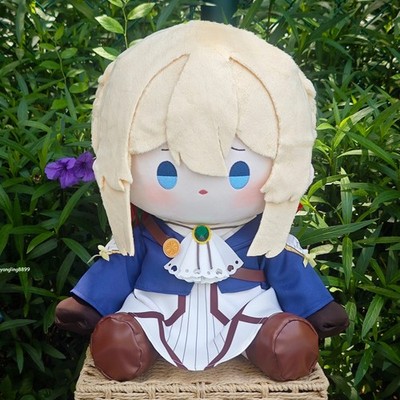 Anime Toy Violet Cushion Violet Evergarden Plushie Doll Sit Change Clothes 40cm