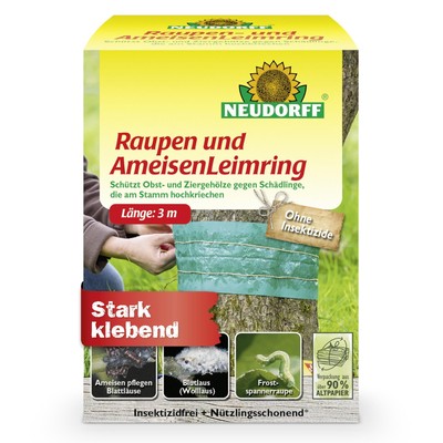 Neudorff Raupen-und AmeisenLeimring Baumleimring 3m - 5m Ameisenband für Bäume