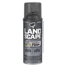 Touch 'n Foam 7565040440 Black Polyurethane Filler/Adhesive 12 oz. (Pack of 12)