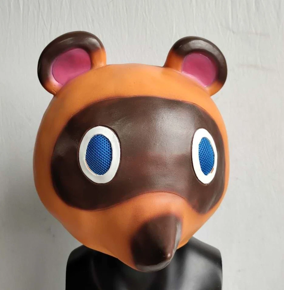 Animal Head Halloween Mask Latex Costume Full Headgear Cosplay Roleplay Props - Image 4 of 4