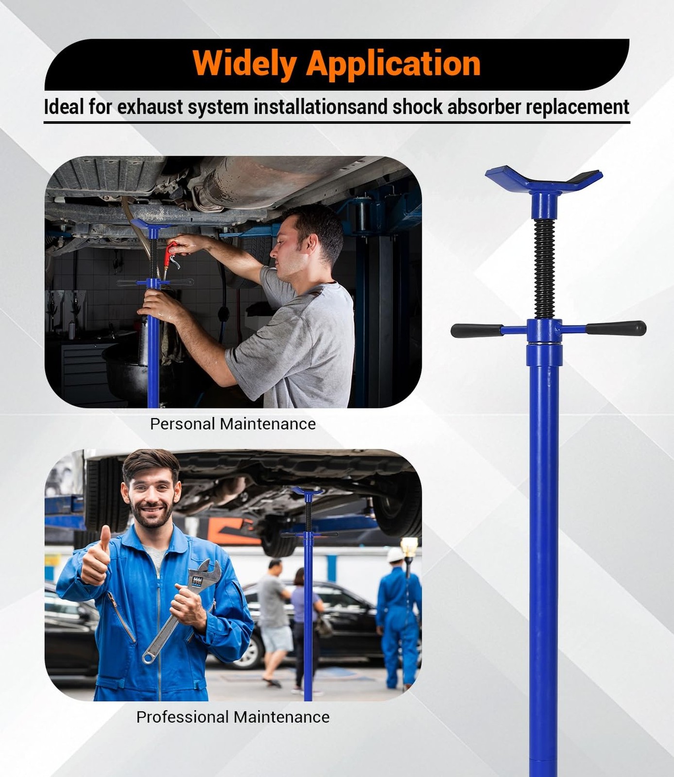 2PACK Underhoist Support Stand, 3/4 Ton Jack Stand, Under Hoist Stand for Veh...