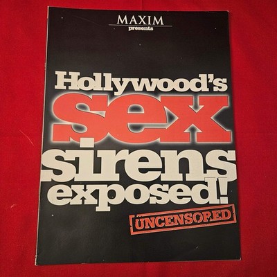 Maxim Magazine (1228) Hollywood s S#x Sirens Exposed Supplement Uncensored