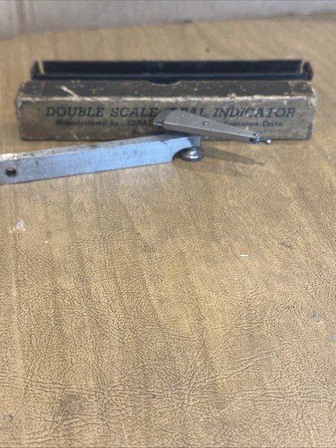Ideal Double Scale Test Indicator Machinist Tool Maker Inspection with Box CP18 - Picture 8 of 12