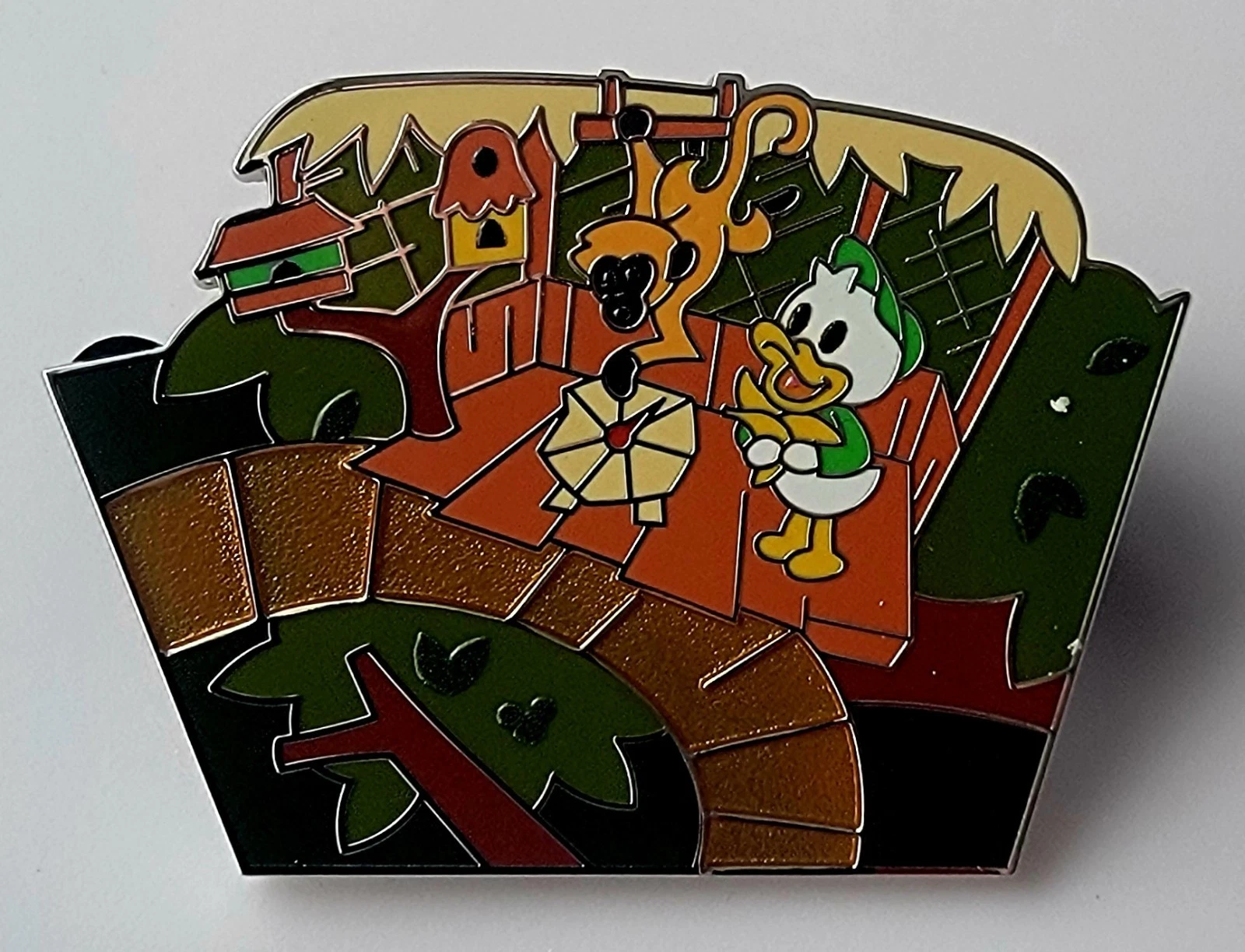 2026 Disneyland Swiss Family Adventureland Treehouse Map Puzzle LE 550 pin Louie