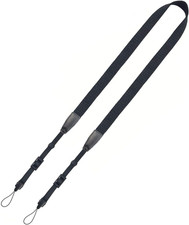 Camera Neck Strap/Thin Camera Strap or Binoculars Strap Black