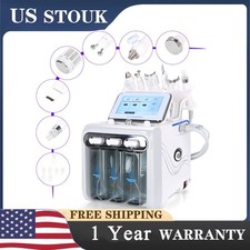 6in1 Facial Water Hydrogen Dermabrasion Hydro Oxygen Peel Machine Skin Cleaning