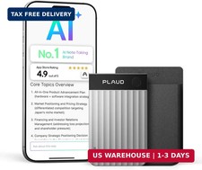 Plaud Note Pro AI Voice Recorder, Transcribe Summarize with AI Note Taker for
