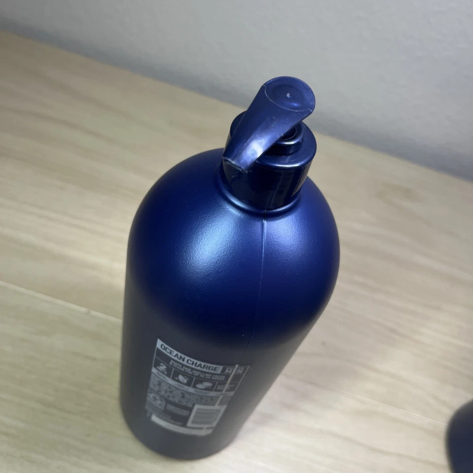 Suave Men Champú Hidratante 2 en 1 Plus Acondicionador, 40 fl oz Foto 3 de 4