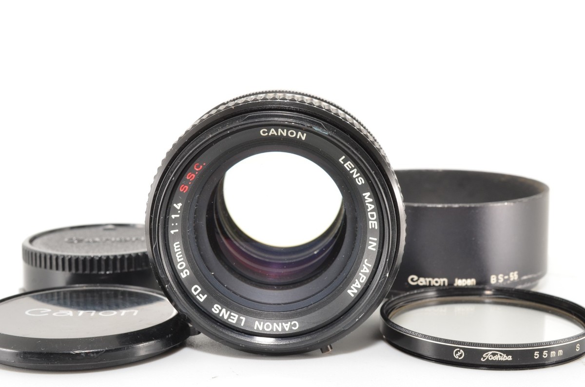 FD 50mm Canon f1.4 F1.4 SSC キヤノン S.S.C. | ssc #j11265 外観並級