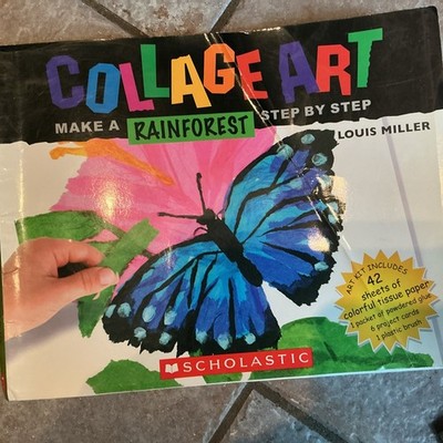 COLLAGE ART (MAKE A RAINFOREST STEP BY STEP) By Louis Miller