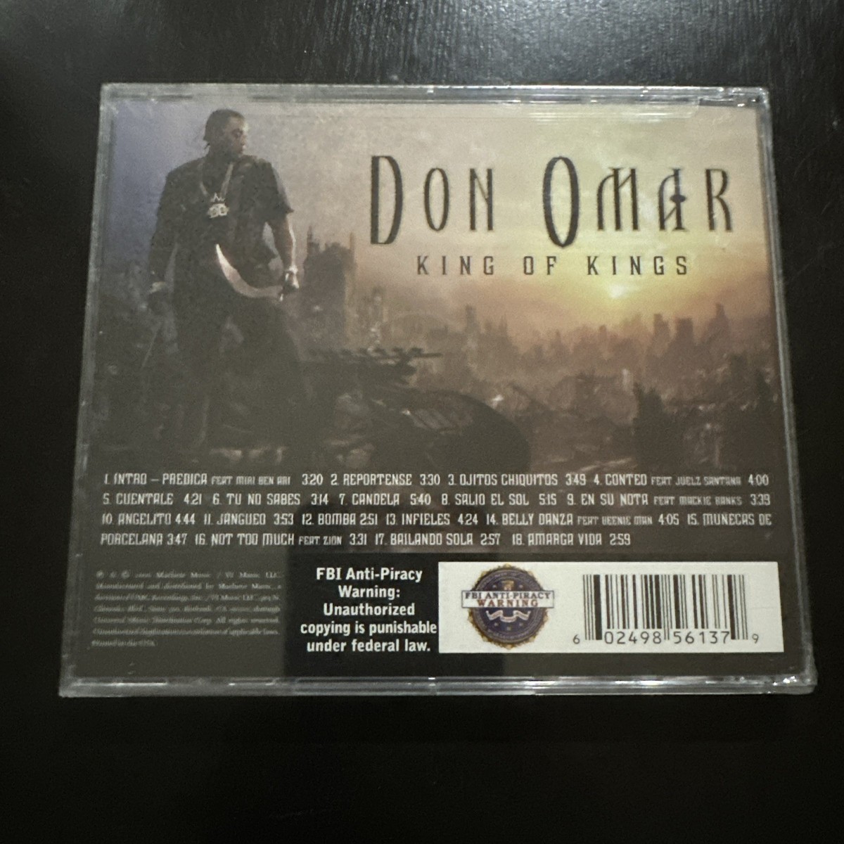 King of Kings by Don Omar (CD, May-2006, Machete Music) for