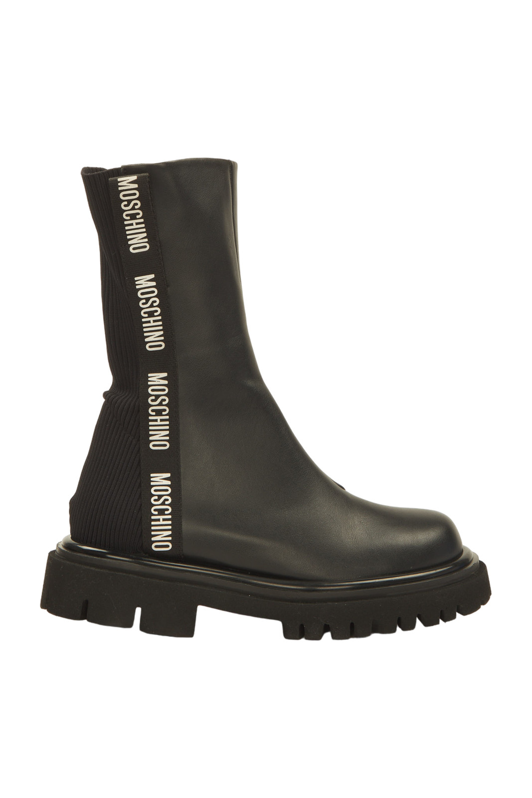 Дизайнер Moschino Stiefel Gr 37 Schwarz Damen Schuhe Neu 40790₽