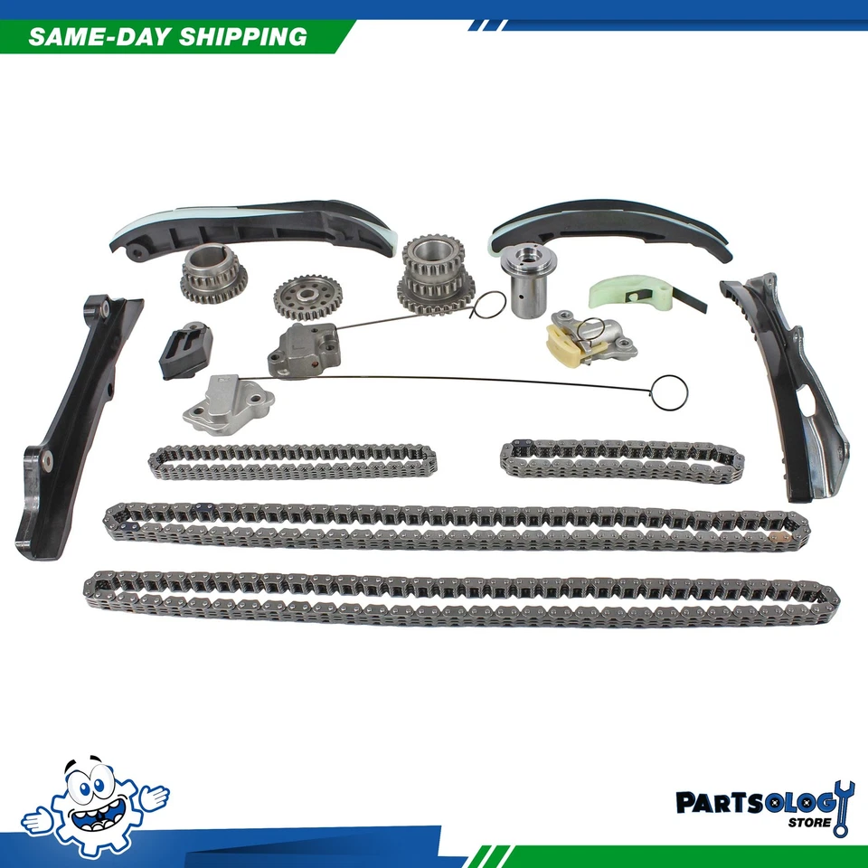 DNJ TK1169WP Timing Chain Kit with Water Pump For 11-22 Chrysler 3.6L V6 DOHC  - Bild 2 von 3