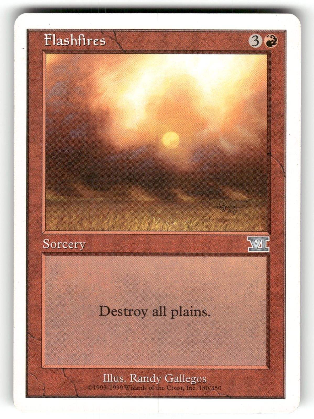 Flashfires LP Classic Sixth Edition 180 MTG Regular Uncommon