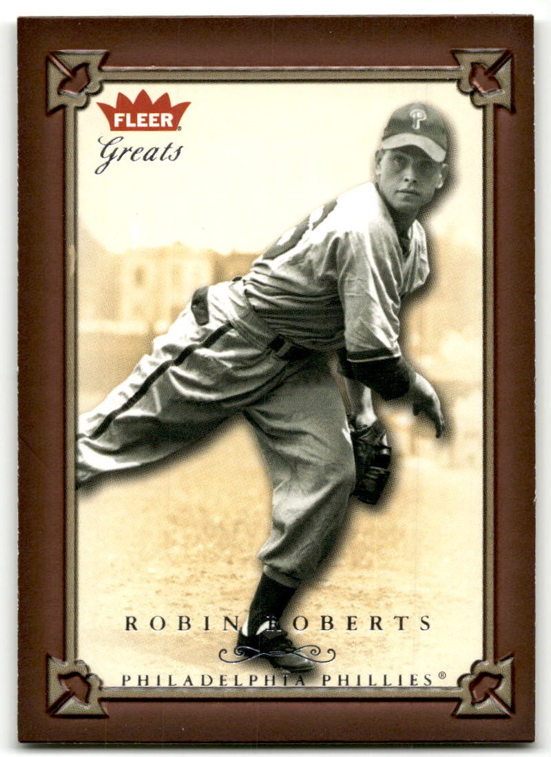2004 Fleer Greats of the Game #129 Robin Roberts Philadelphia Phillies