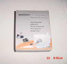 5 Piece Digital Lens Cleaning Kit Cleaner Care Filter Camera Screen Merkury NEW