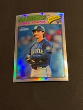 2026 Topps Heritage - Cole Young #142 Chrome Refractor (RC)