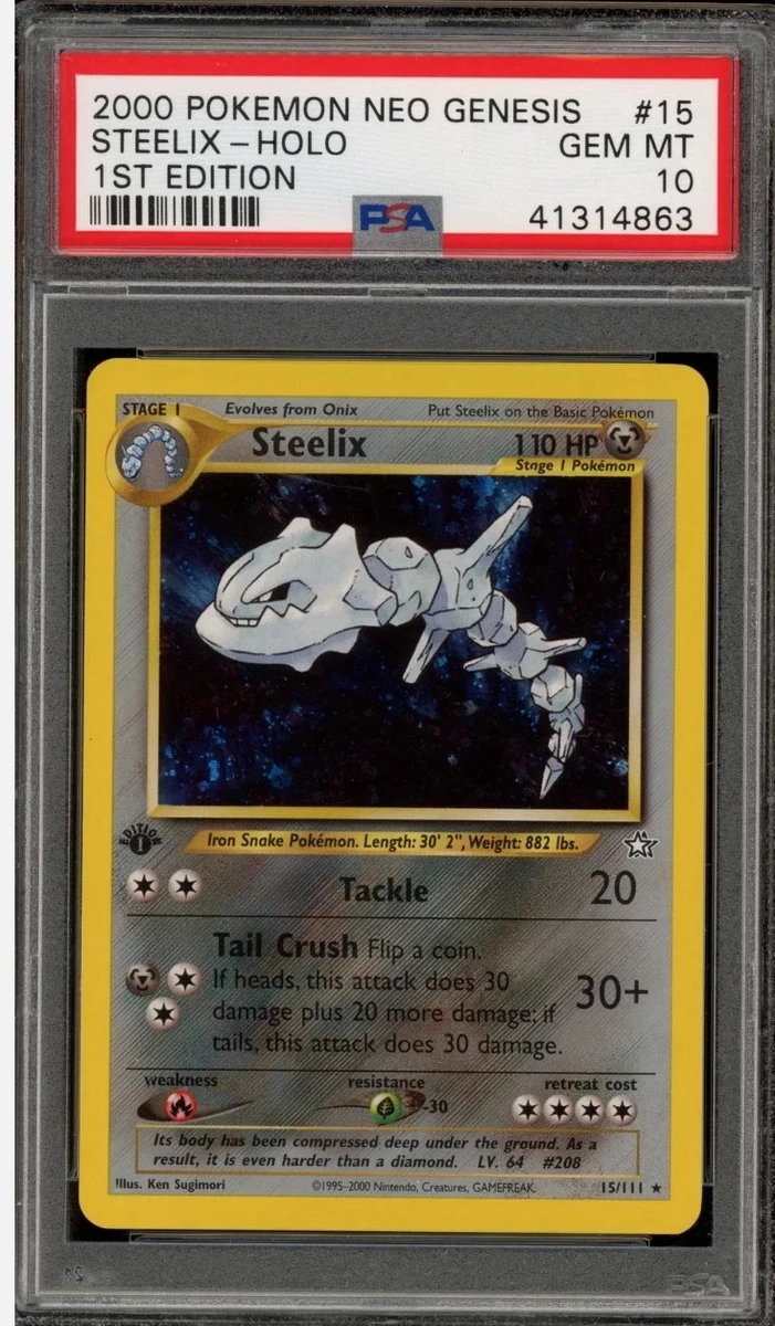 25+ Steelix 15/111 Neo Genesis for sale | Updated Oct 2026
