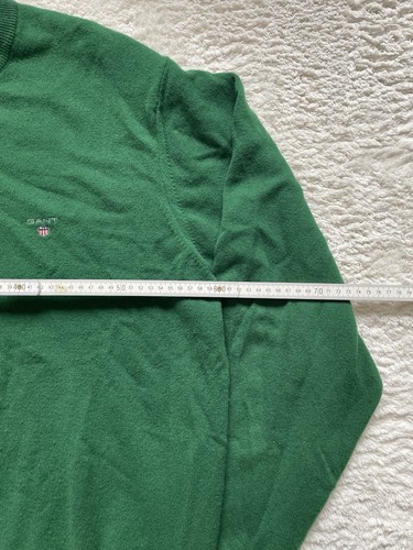 GANT Pullover LAMMWOLLE Grün |Herren 3XL - Bild 6 von 6