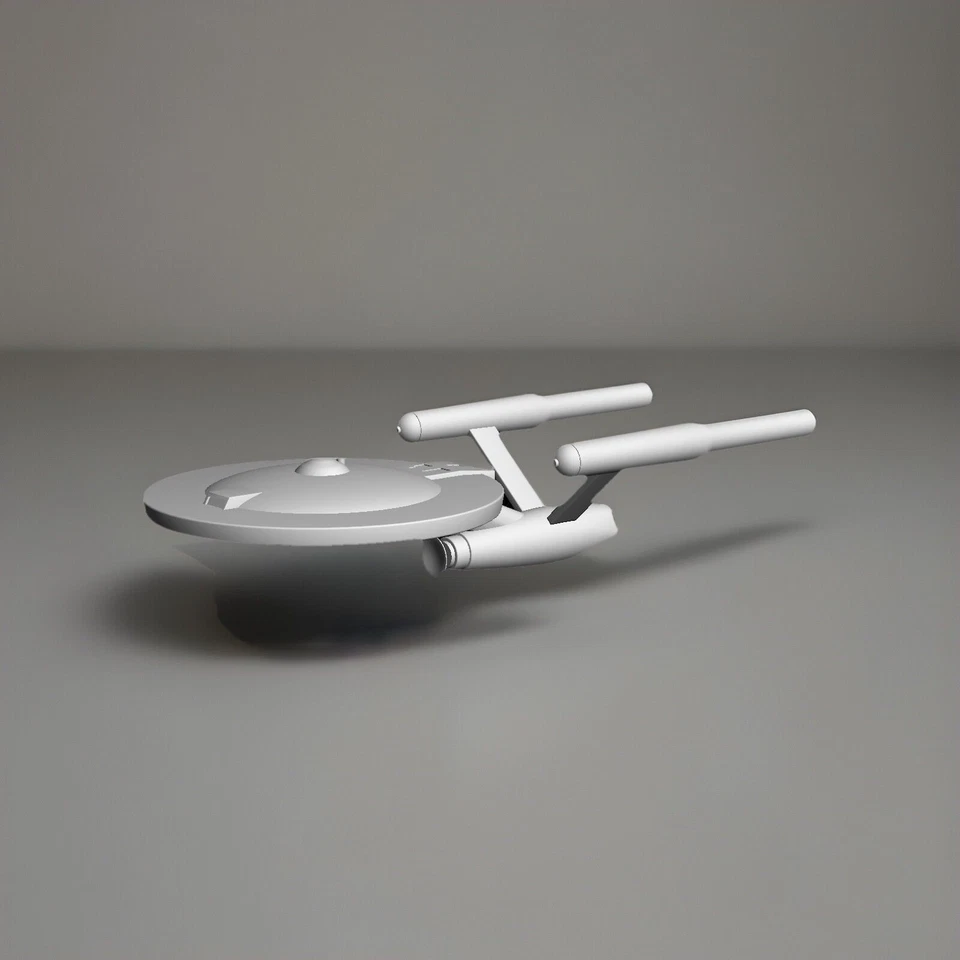 Star Trek Valley Forge- 8 Inches (Red) 3d Print - Image 2 of 3