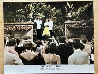 LANA TURNER / Serenade in Rio / Original- EA-Aushangfoto