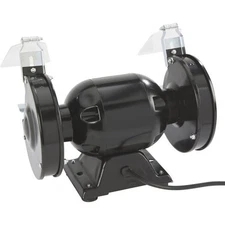 Ironton Benchtop Grinder with 6in. Wheel, 2.1 Amps, 1/2 HP, 3560 RPM Max. Speed