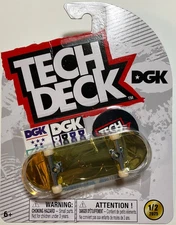 Tech Deck Golden Ultra Rare DGK Gold Fingerboard International Card