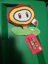 Nintendo Super Mario Bros Fire Flower Plush 6" Collectable NES Plush w/ Tag