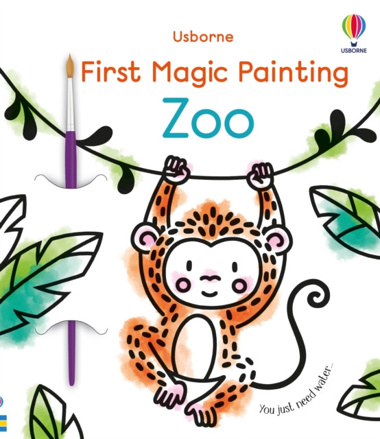 First Magic Painting Zoo by Abigail Wheatley (Paperback Book)