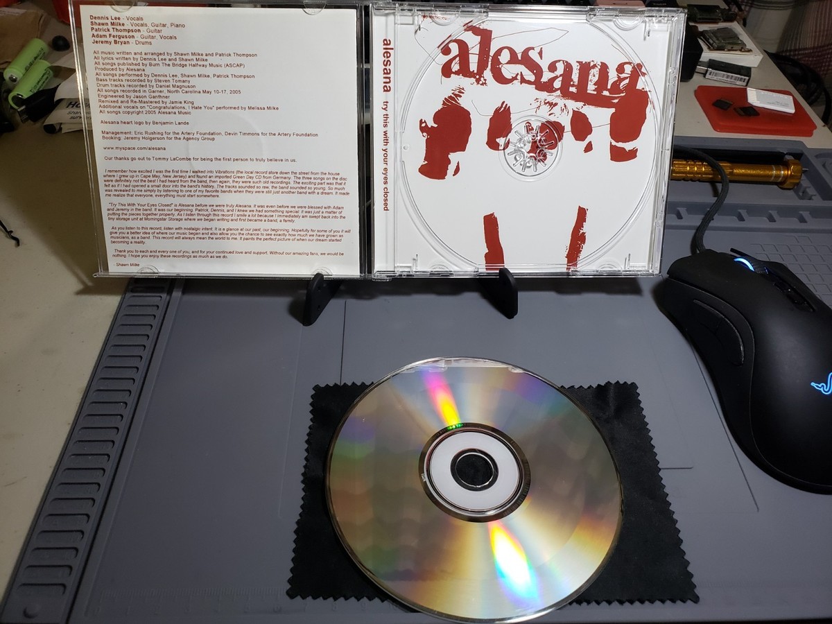 Alesana Try This With Your Eyes Closed CD 2008 | eBay
