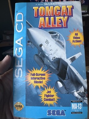 Tomcat Alley Instruction Manual Booklet ONLY Sega CD