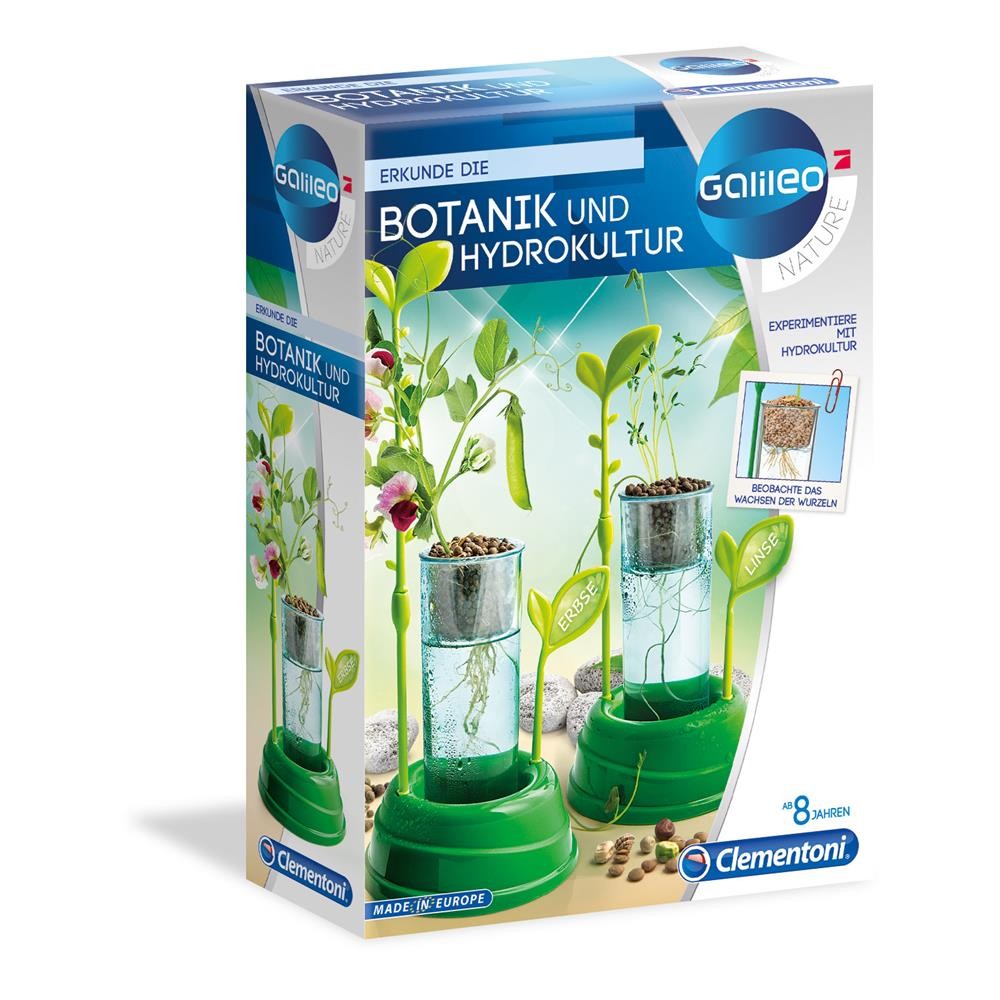 Экспериментальный набор Clementoni Galileo для ботаники и гидрокультуры Gewchshaus в Пфланцене 3690₽