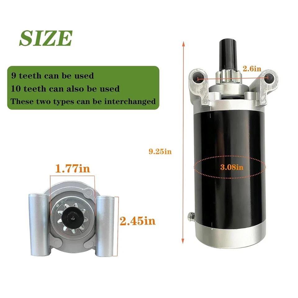 Fuyear Kohler Anlasser 7000er Serie Mähwerke für KT715 KT725 KT730 KT735 KT740 KT745 - Bild 3 von 4