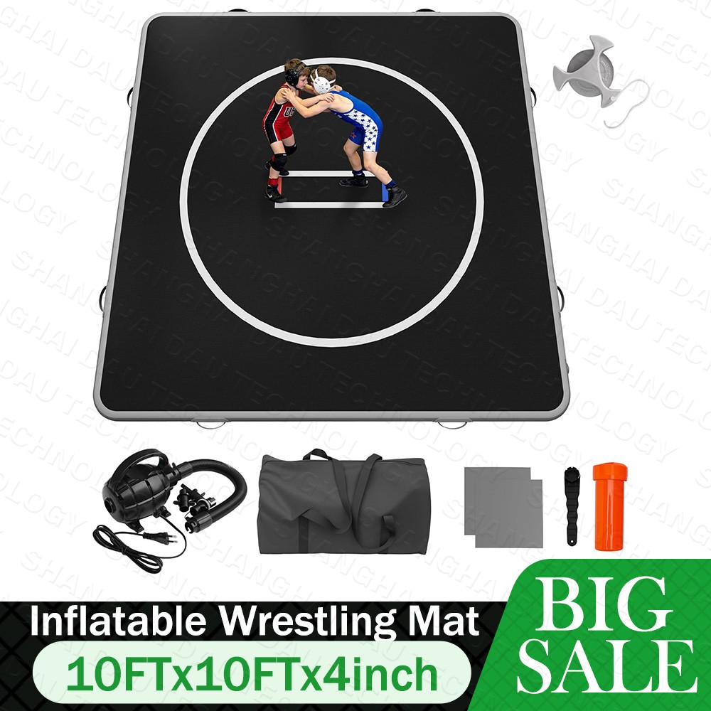 Home use Inflatable Wrestling Mat for Martial Arts,iu Jitsu, MMA,Indoor&Outdoor