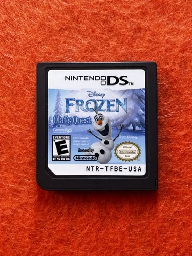 Disney Frozen: Olaf's Quest (Cartridge Only) Nintendo DS - Tested & works great